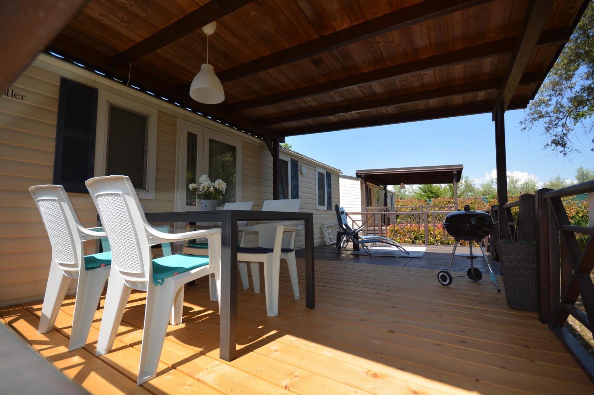 West Coast Mobilhome With Xxl Terrace In Naturist Resort Solaris Fkk Tar-Vabriga Buitenkant foto
