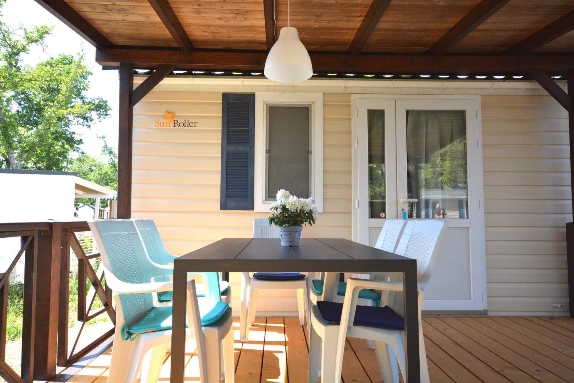 West Coast Mobilhome With Xxl Terrace In Naturist Resort Solaris Fkk Tar-Vabriga Buitenkant foto