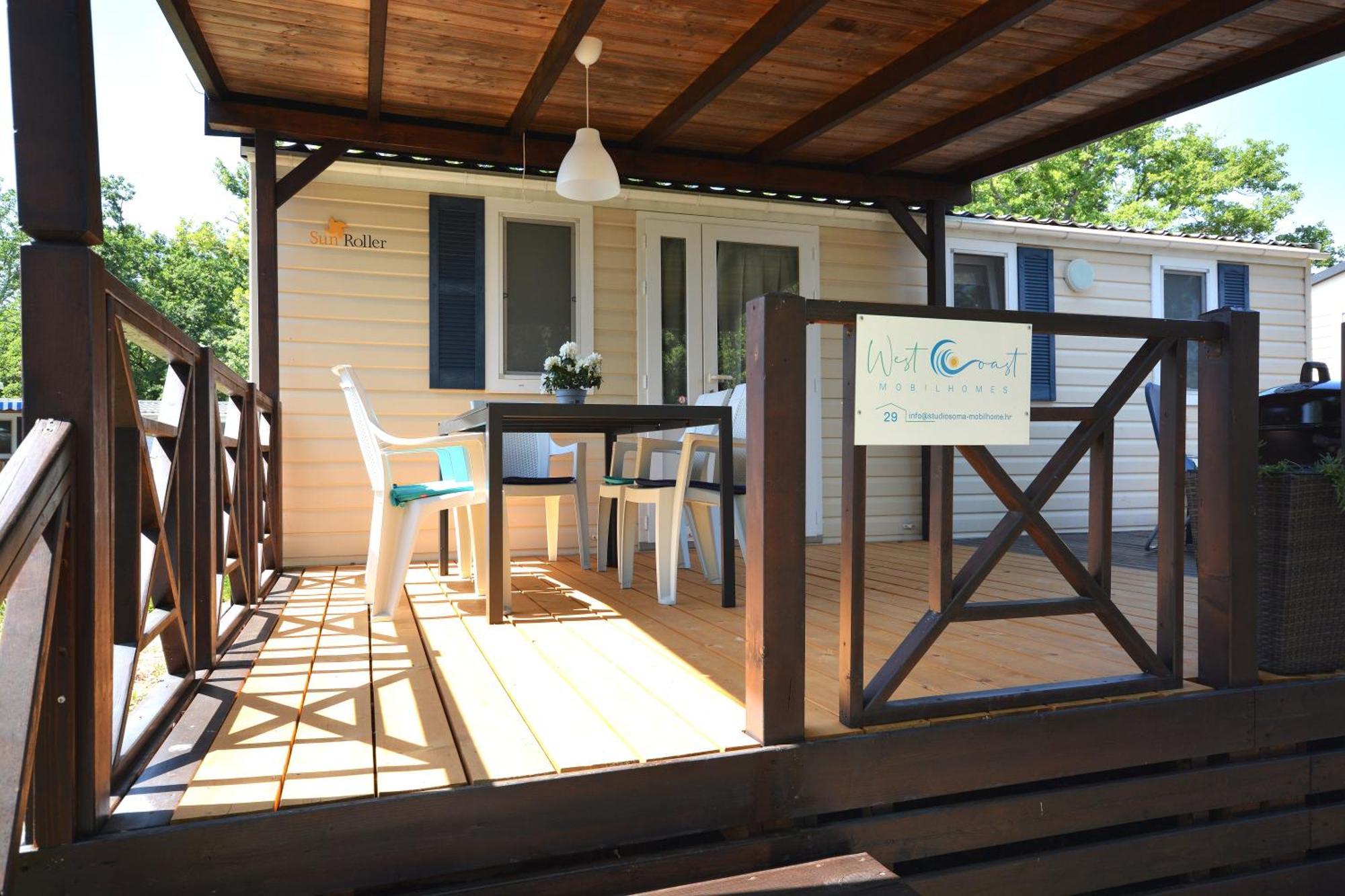West Coast Mobilhome With Xxl Terrace In Naturist Resort Solaris Fkk Tar-Vabriga Buitenkant foto